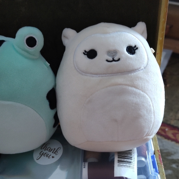 Squishmallows Zebra, Frog, Llama, and Reindeer Plush Set - Picture 5 of 5